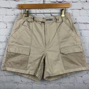 Columbia Tan Cargo Shorts Women's Sz Small